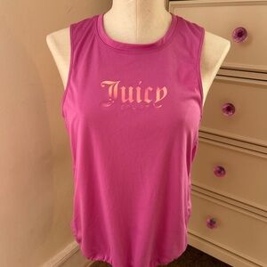Juicy Couture Sport Pink Sleeveless Top